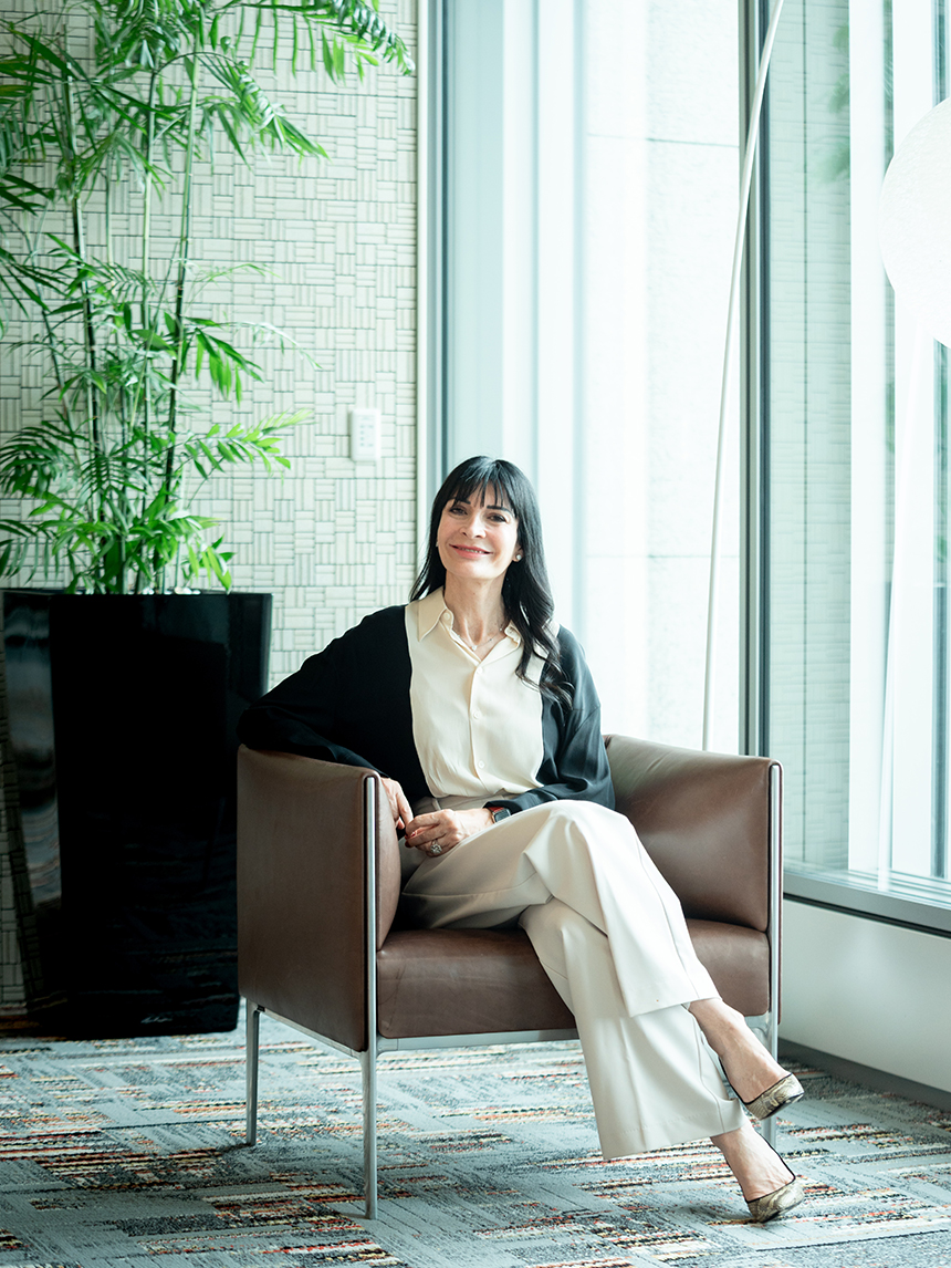 寫真：執(zhí)行役專務(wù) Chief Sustainability Officer兼CHRO兼人力資源統(tǒng)括本部長兼CDEIO Lorena Dellagiovanna